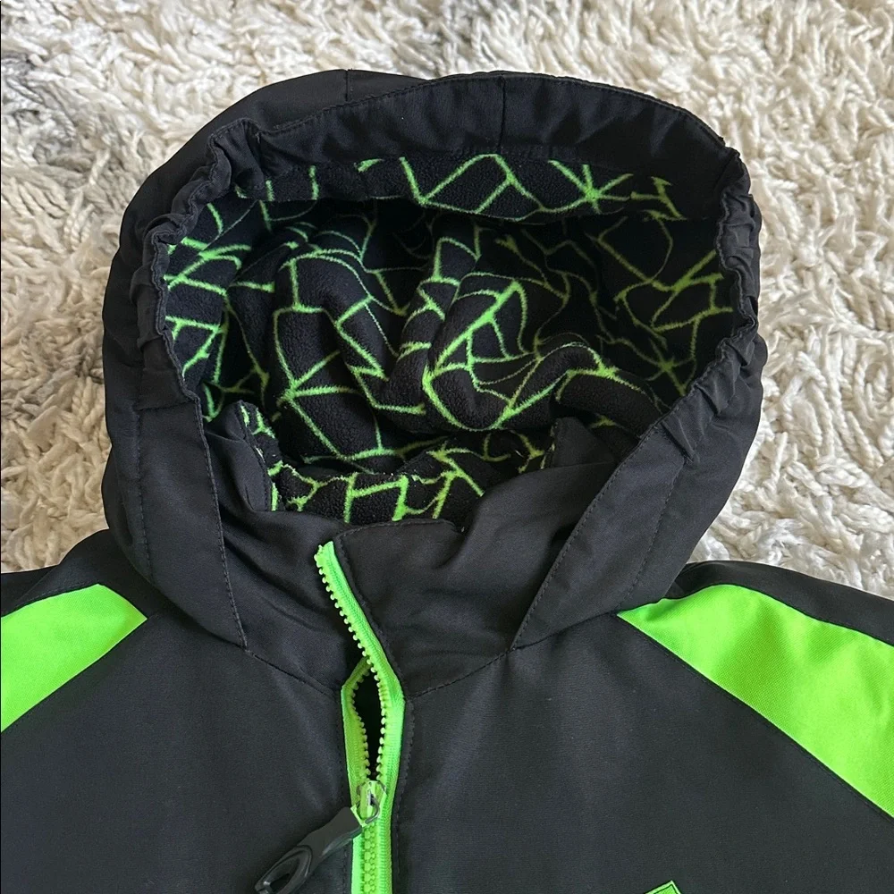 Athletech Jacket Black Green